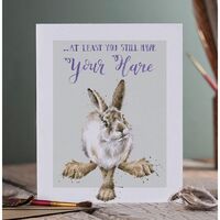 Wrendale Designs Greeting Card - At least you still have your Hare