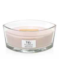 WoodWick Hearthwick Candle - Vanilla & Sea Salt