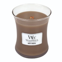 Woodwick Medium Candle - Amber & Incense
