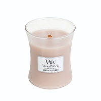 Woodwick Medium Candle - Vanilla & Sea Salt