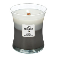 WoodWick Medium Trilogy Candle - Warm Woods