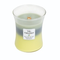 Woodwick Medium Trilogy Candle - Woodland Shade