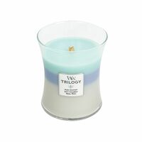 Woodwick Medium Trilogy Candle - Woven Comforts 