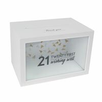 Twenty First Wishing Well Box by Splosh