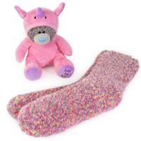 Tatty Teddy Me To You Socks & Plush Gift Set - Unicorn