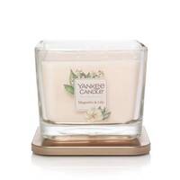 Yankee Candle Medium Square Jar - Magnolia & Lily