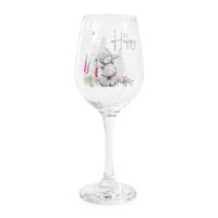Tatty Teddy Me To You Slippers & Wine Glass Gift Set - Summer Meadows