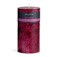 Elume Signature Pillar Candle - Berry Passionfruit