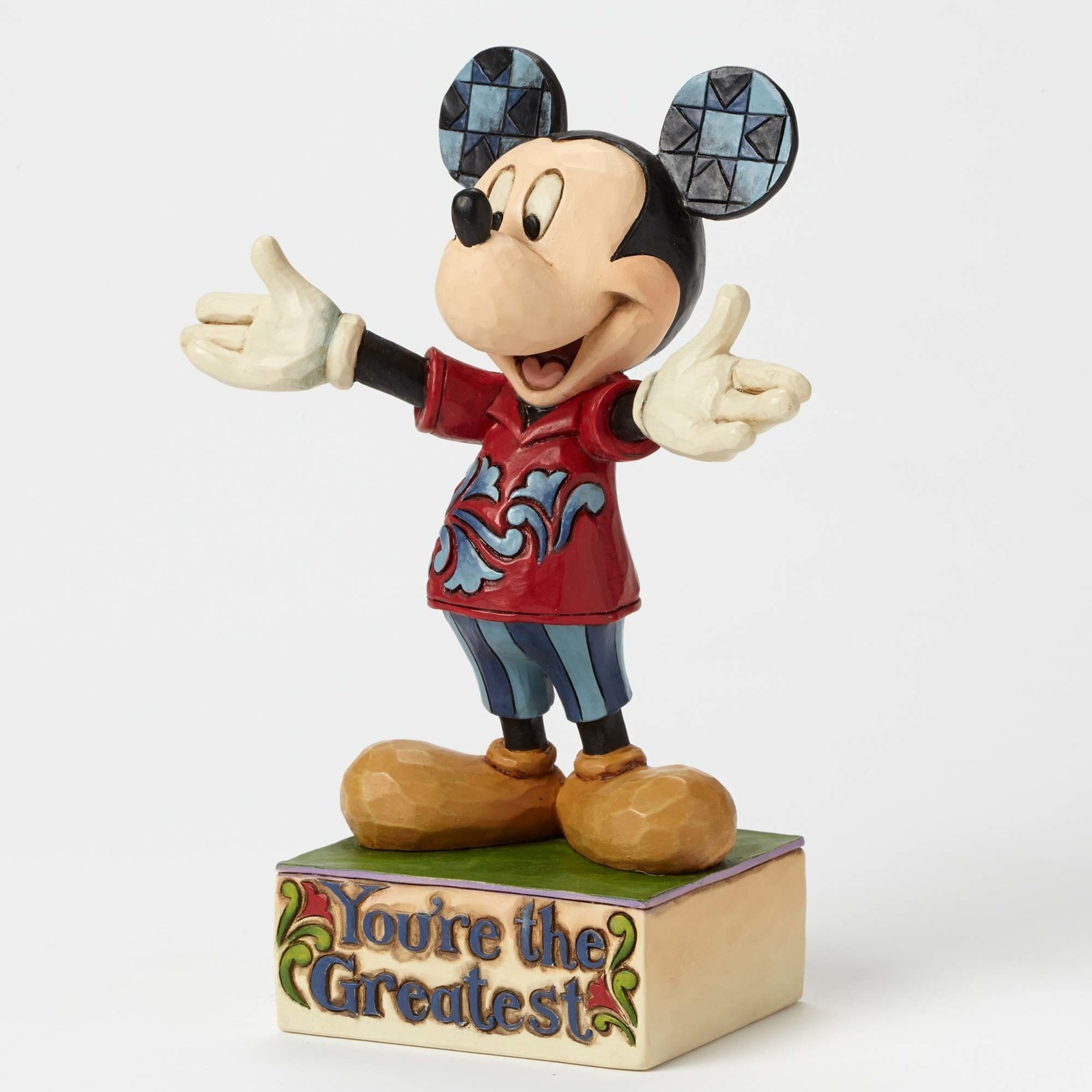 YOU'RE THE GREATEST Mickey Mouse Skulptur Jim Shore 4049637 Disney 
