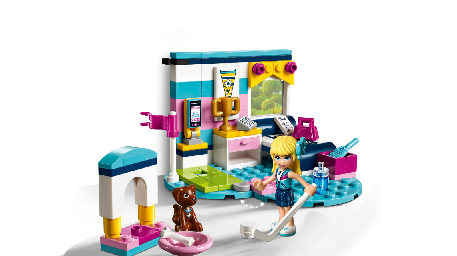 Lego friends online 41328 stephanie's bedroom