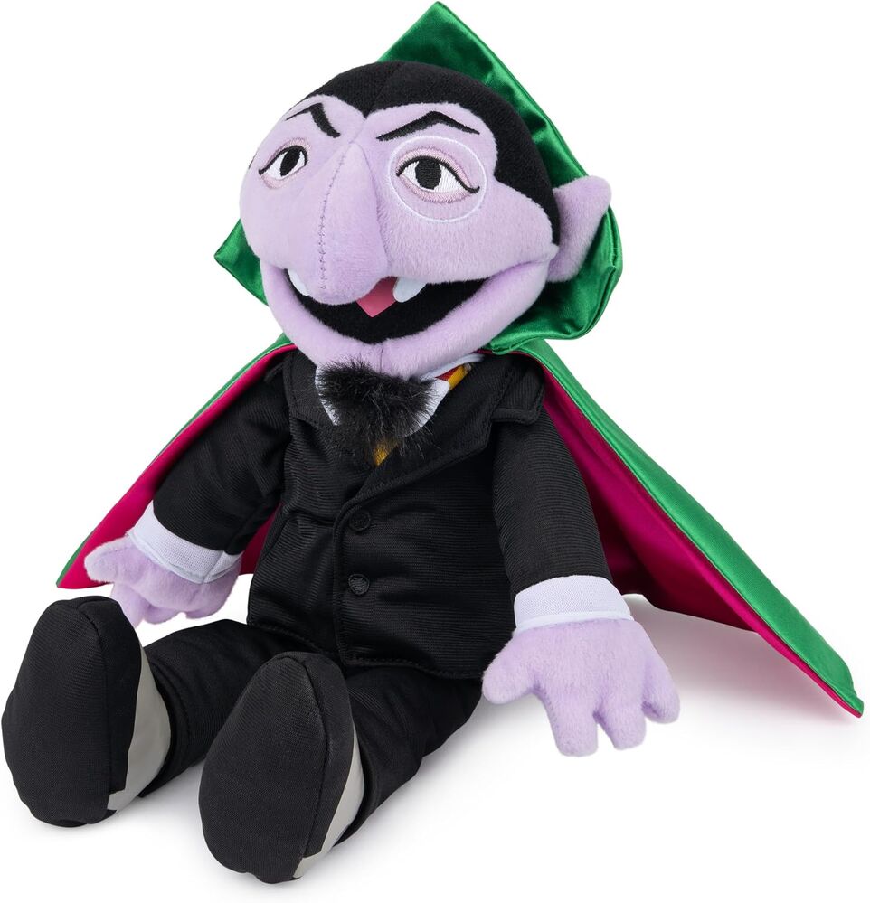 Sesame Street Soft Toy - Count Von Count 36cm 28399759248| eBay