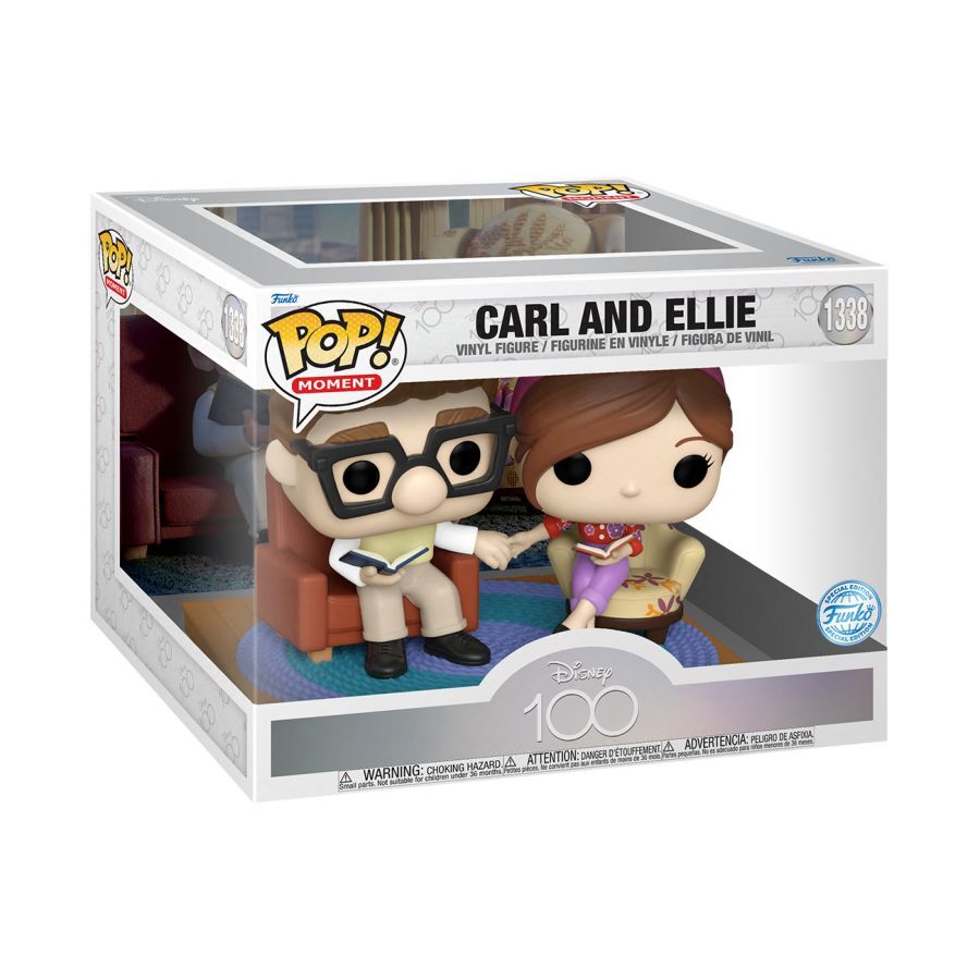 Ellie and Carl From Disney's Up are Together Forever In This Wedding Funko  Pop 2-Pack