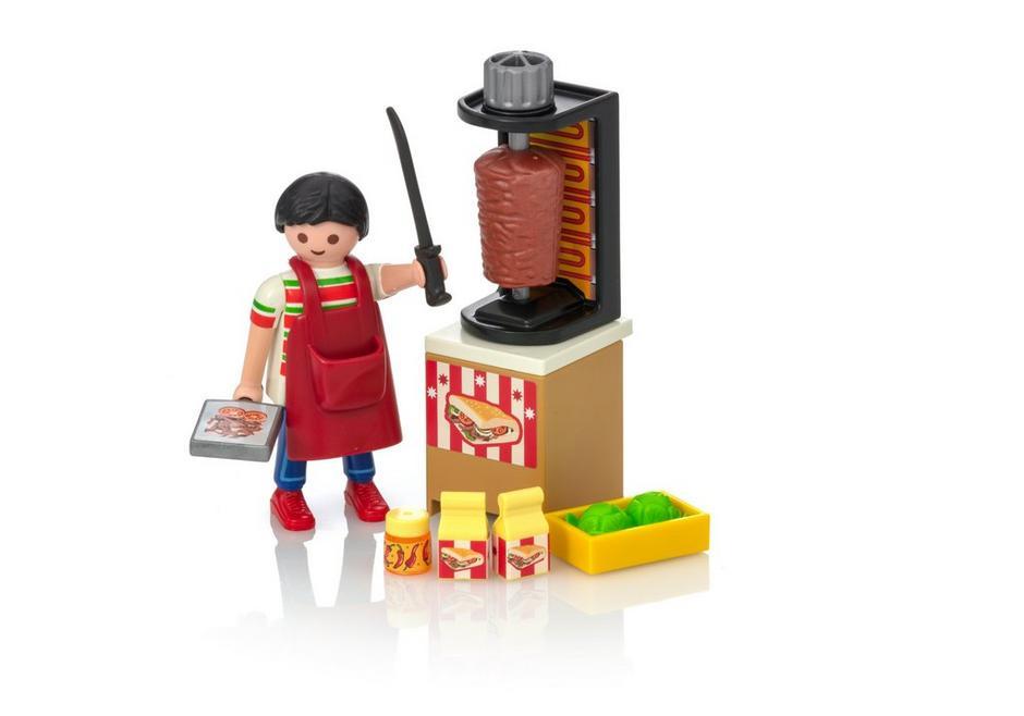 Playmobil City Life Kebab Vendor