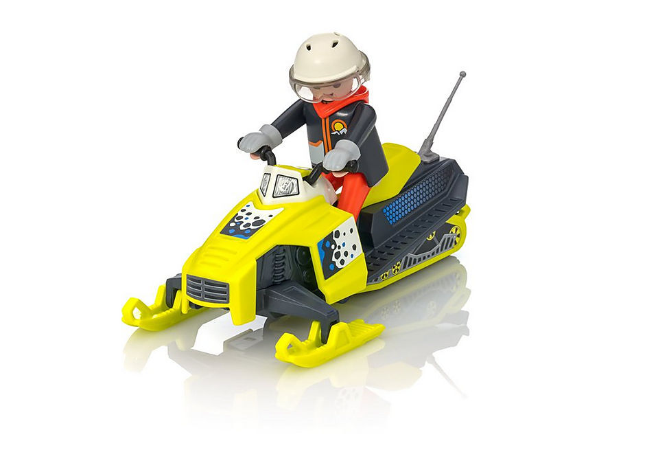 Playmobil snowmobile sales