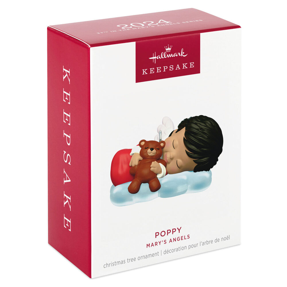2024 Hallmark Keepsake Ornament Mary's Angels Poppy