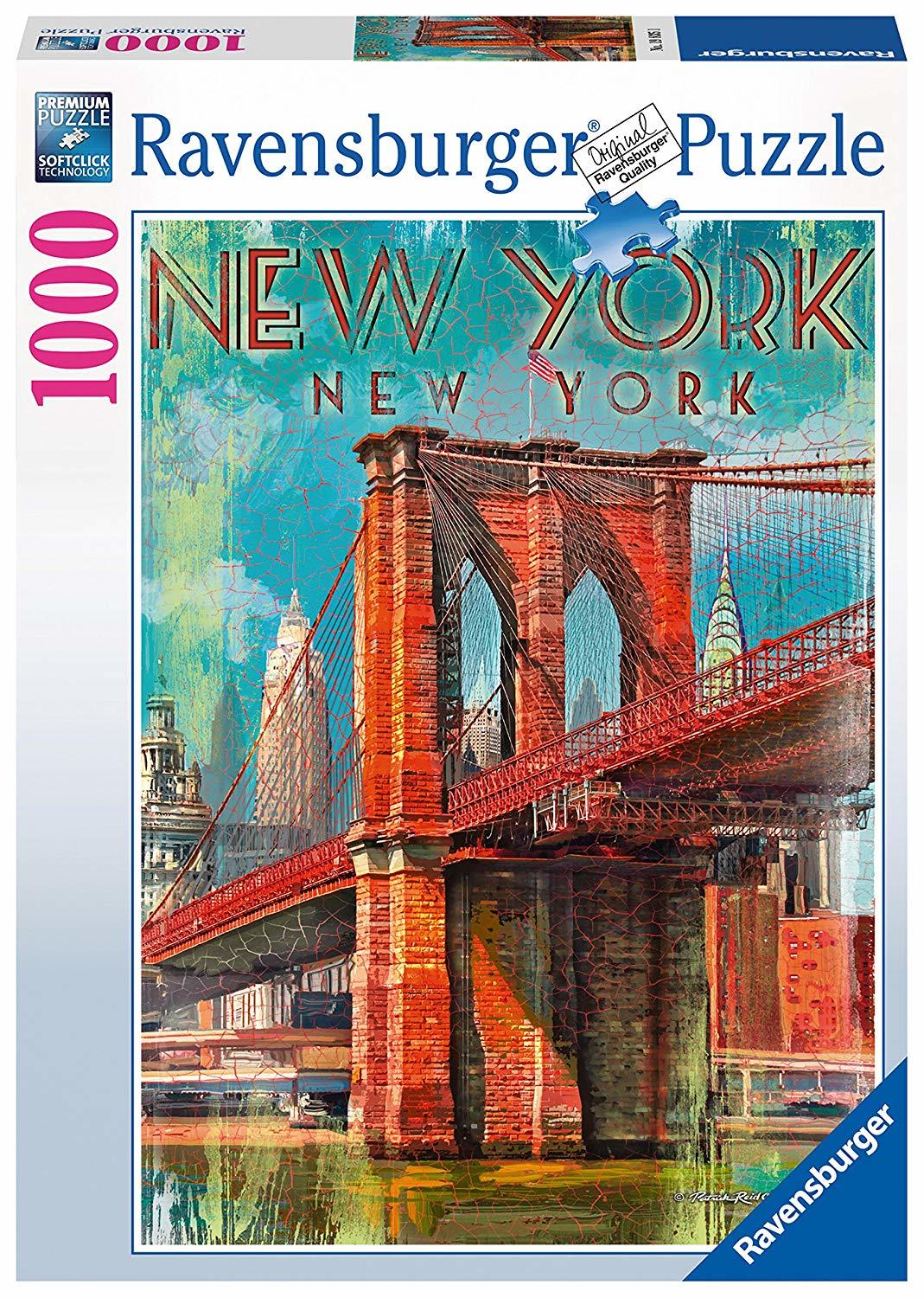Ravensburger Colourful New York - puzzle of 1000 pieces
