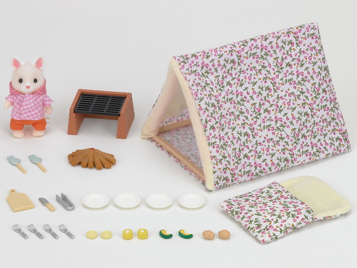 Sylvanian families online ingrid s camping set