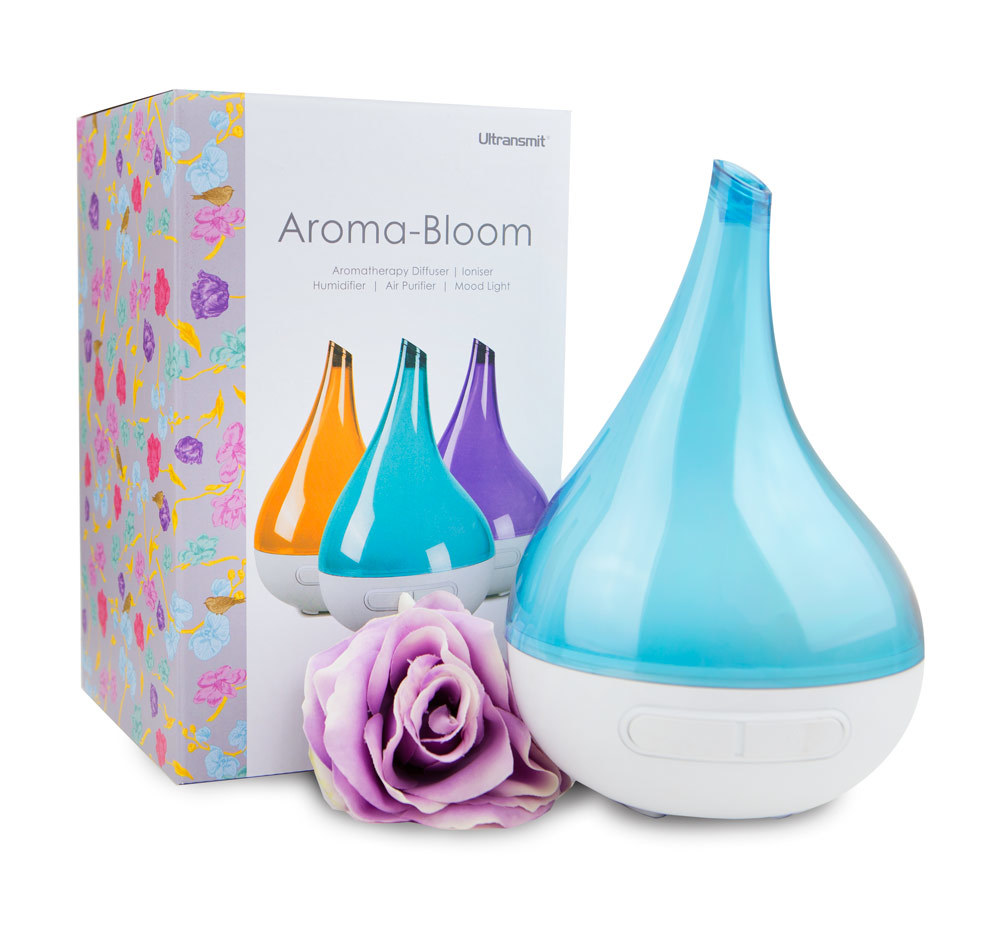 Aroma Bloom Diffuser by Lively Living Purple