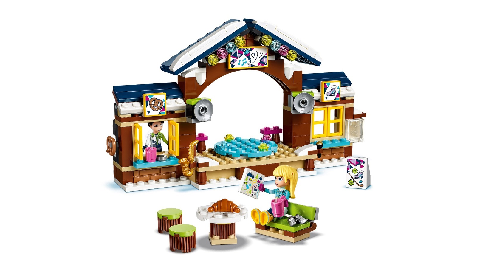 Lego friends snow on sale resort ice rink