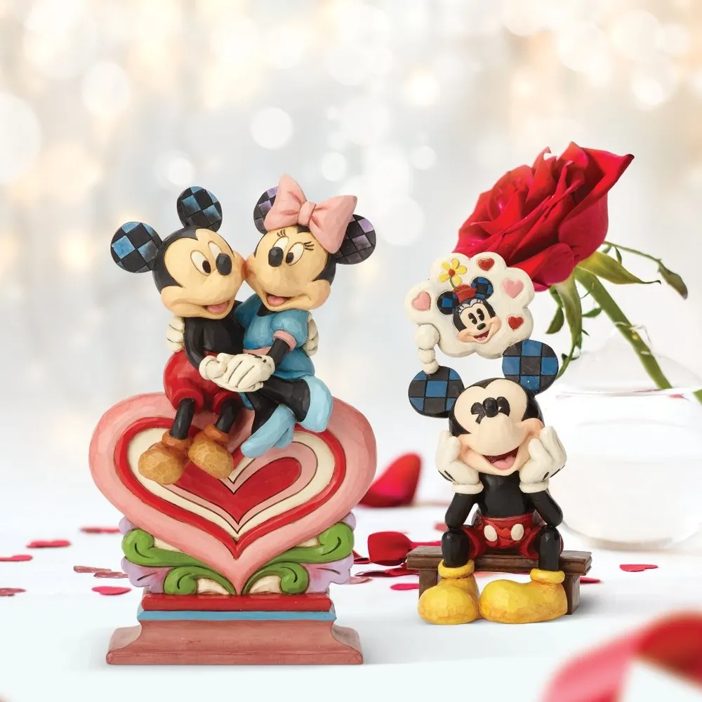 PRE PRODUCTION SAMPLE - Jim Shore Disney Traditions - Mickey Mouse - Thinking of You