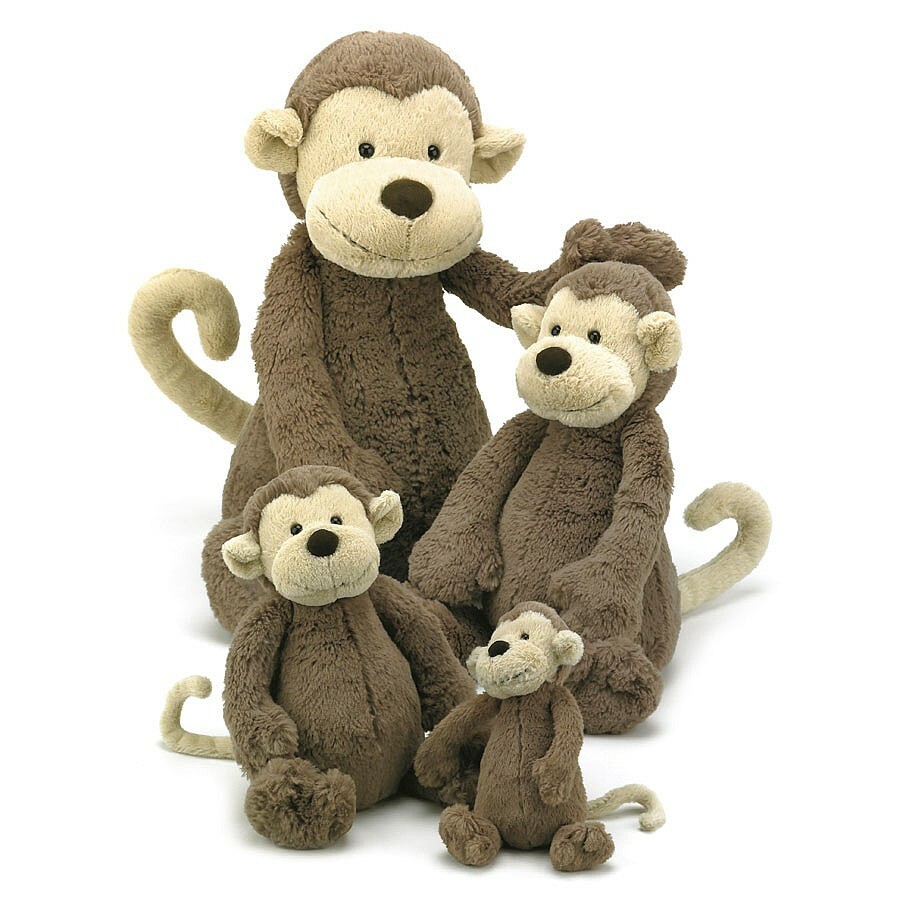 Jellycat monkey small 2025