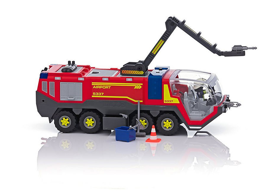 Playmobil Airport Fire Engine with Lights and Sound (City Action Theme)