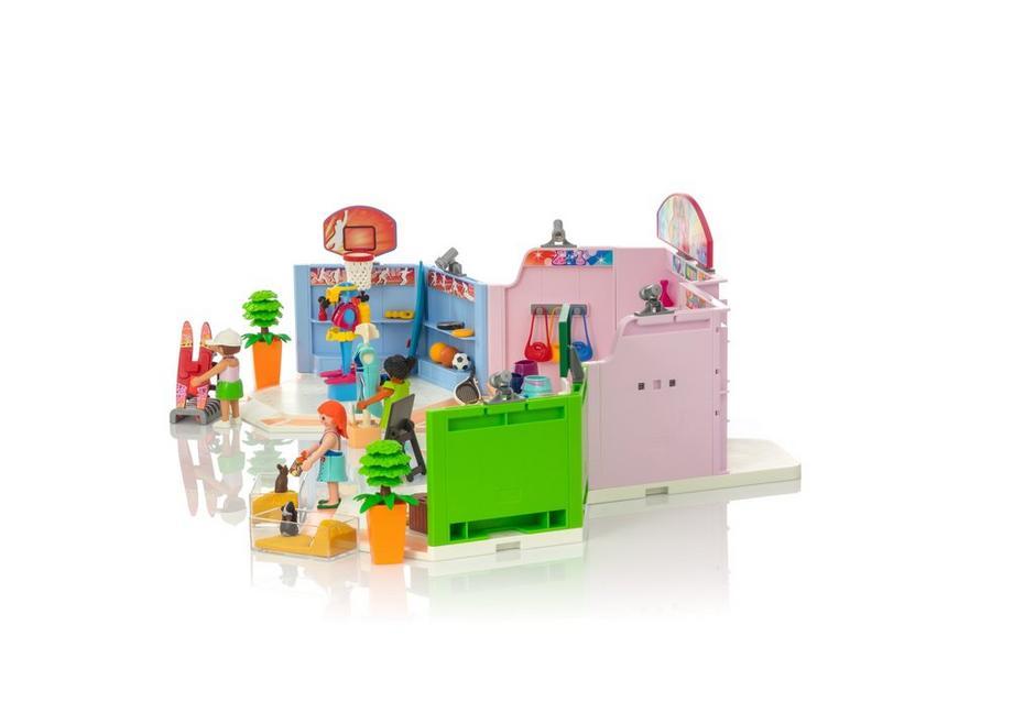  Playmobil Furnished School Building, Multicolor : Everything  Else