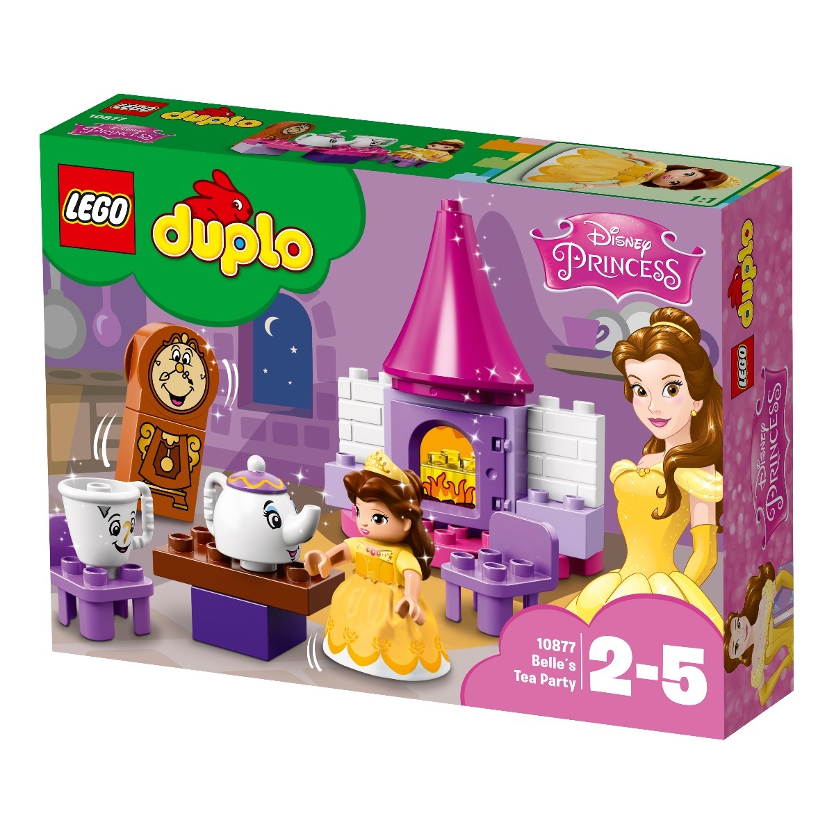 lego duplo princess belle's tea party