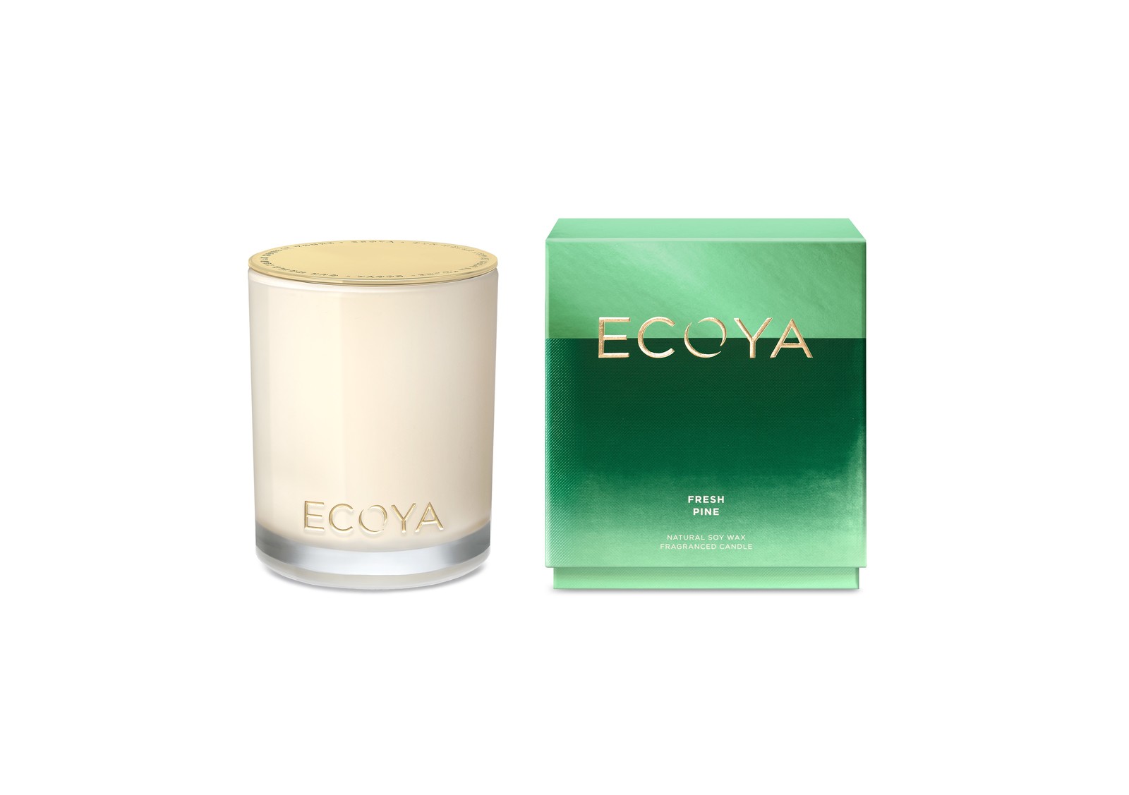 Ecoya Christmas Edition Madison Jar Candle Fresh Pine