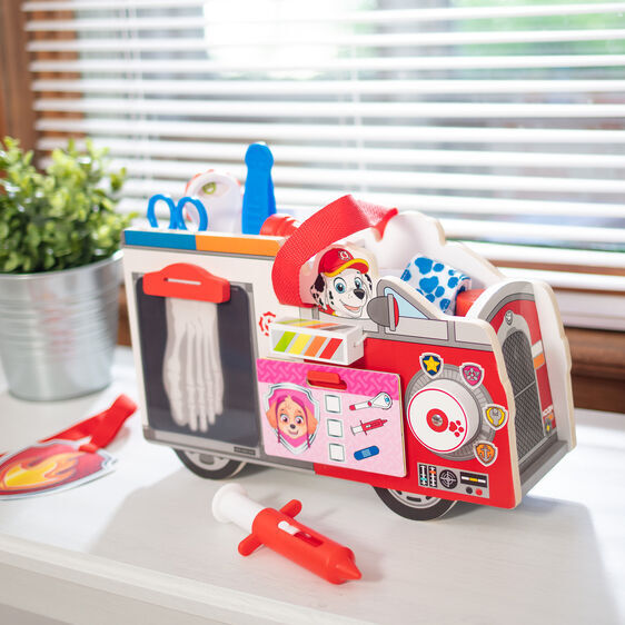 Paw patrol fire truck hot sale tent