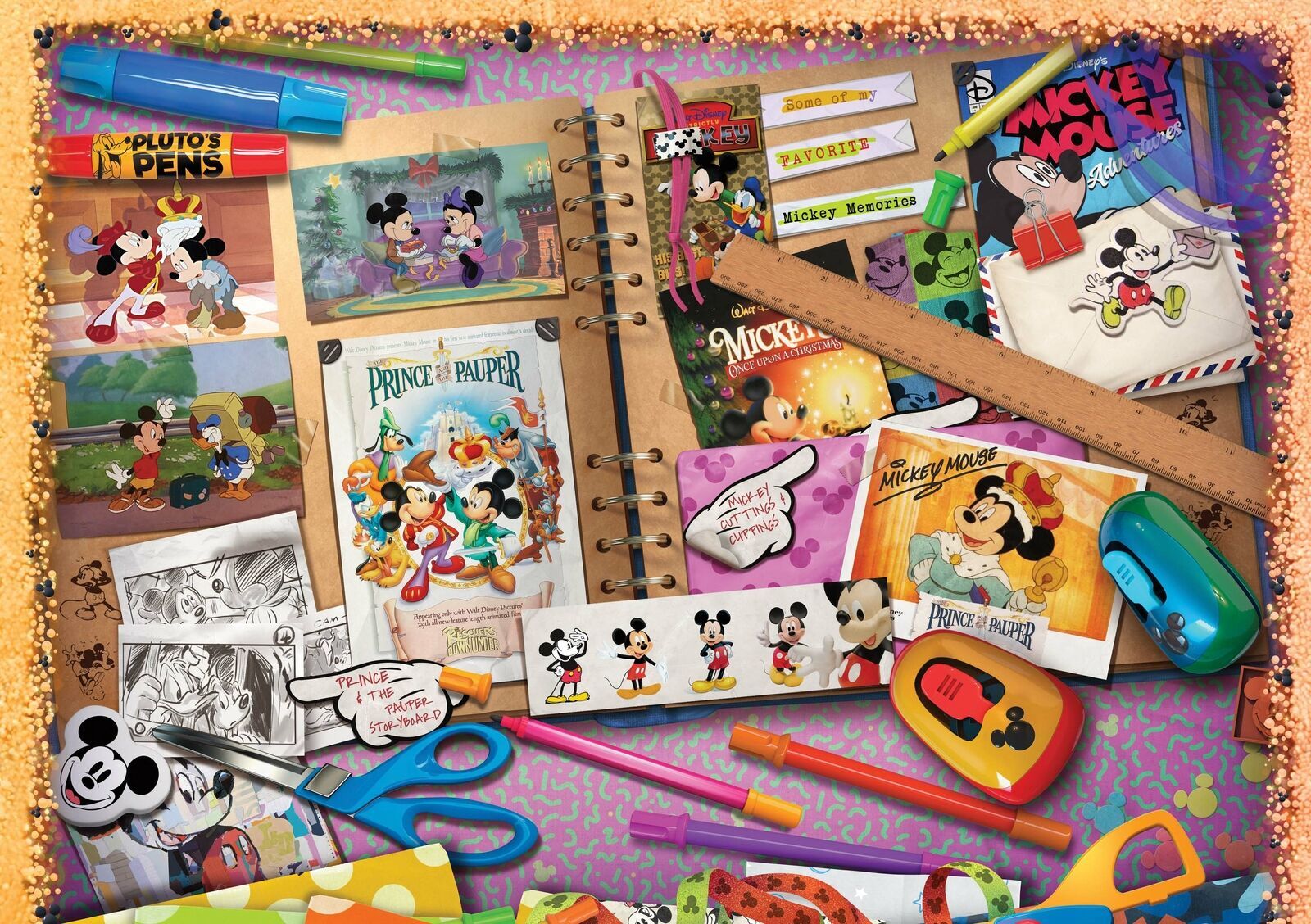 Ravensburger Mickey Through The Years 40,320 Piece Jigsaw Puzzle - World's  Largest Mickey Puzzle - Mickey 90th Anniversary Edition