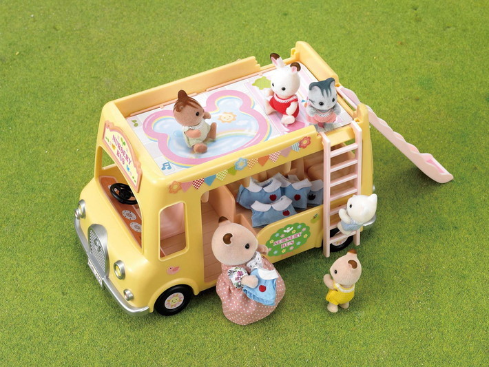 Sylvanian Families - Nursery Double Decker Bus