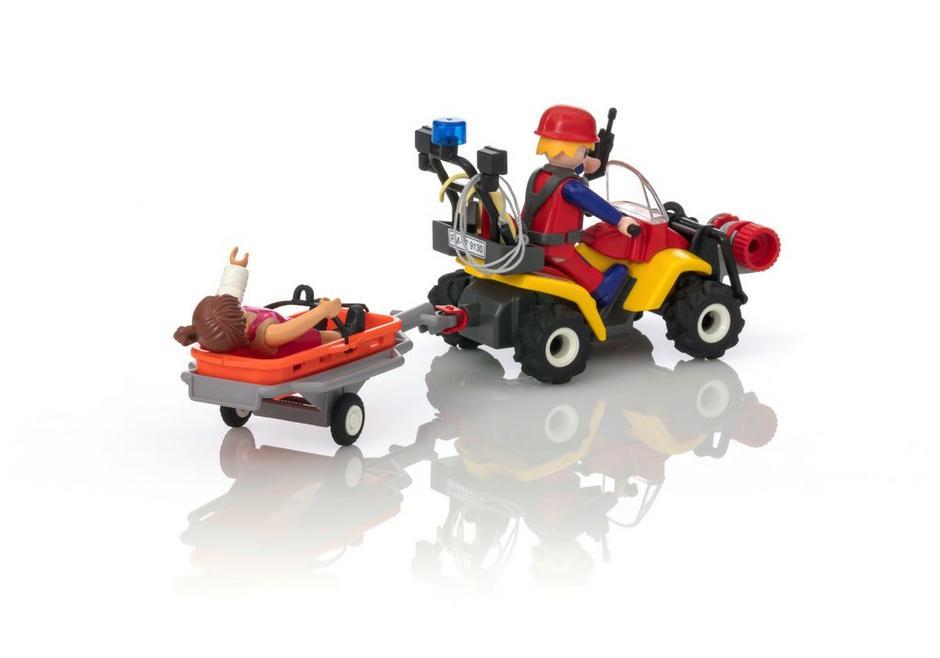 Playmobil Rescue Quad with Trailer