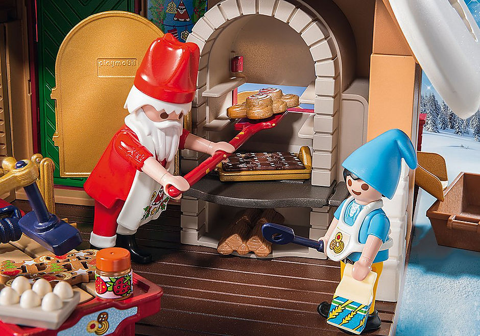 Playmobil cheap santa house
