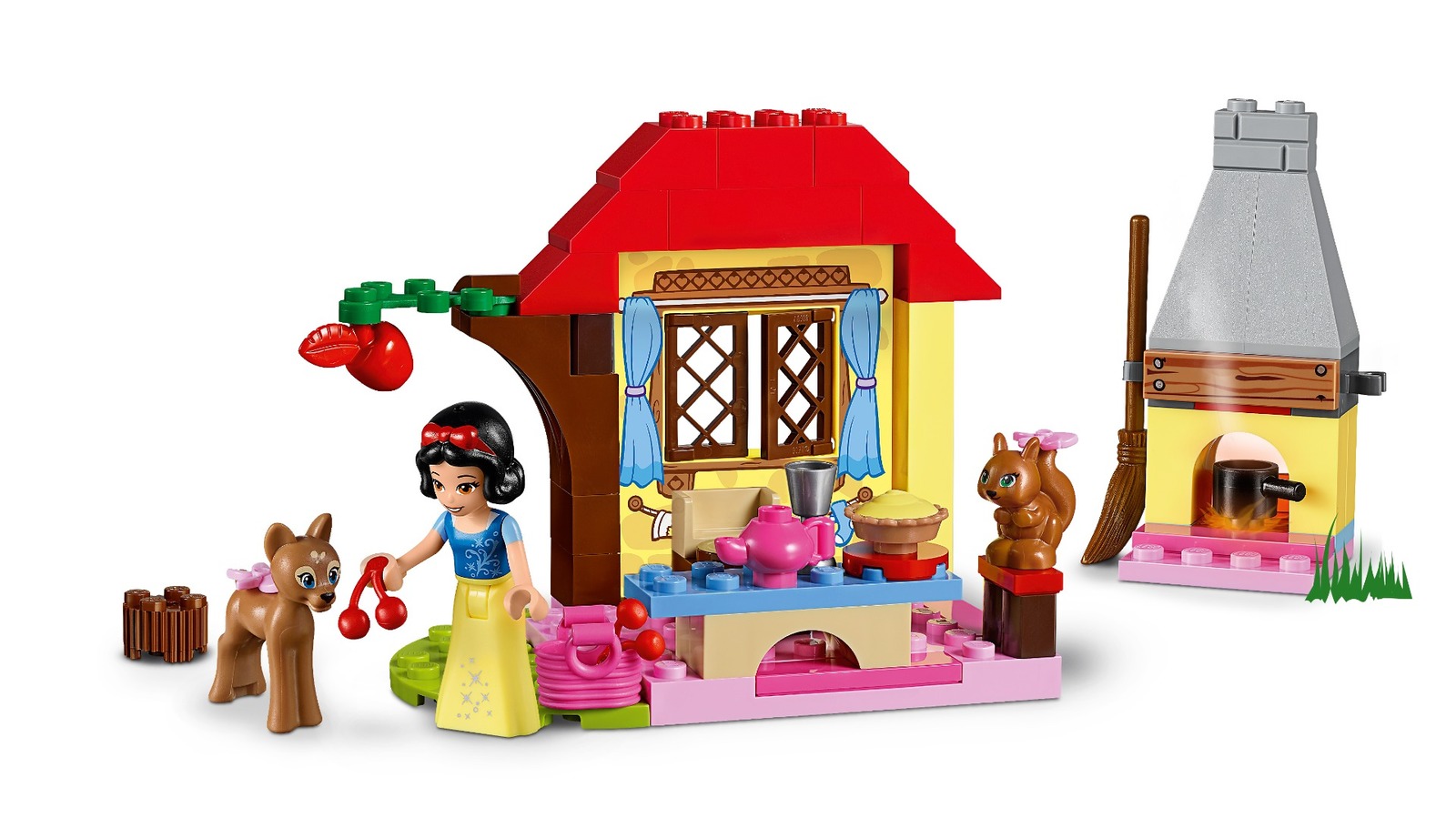 lego juniors snow white's forest cottage