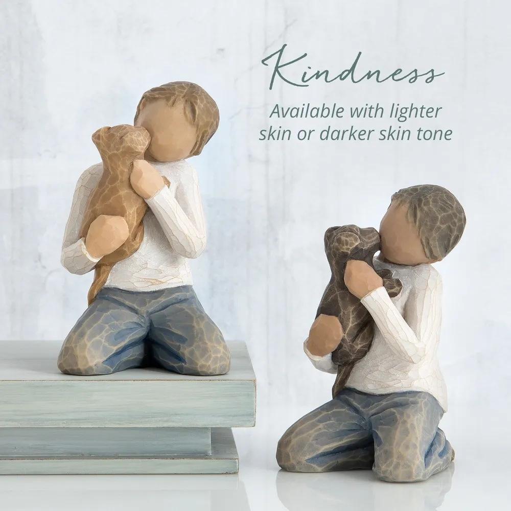 Willow Tree - Kindness Boy (Darker skin tone and hair color)