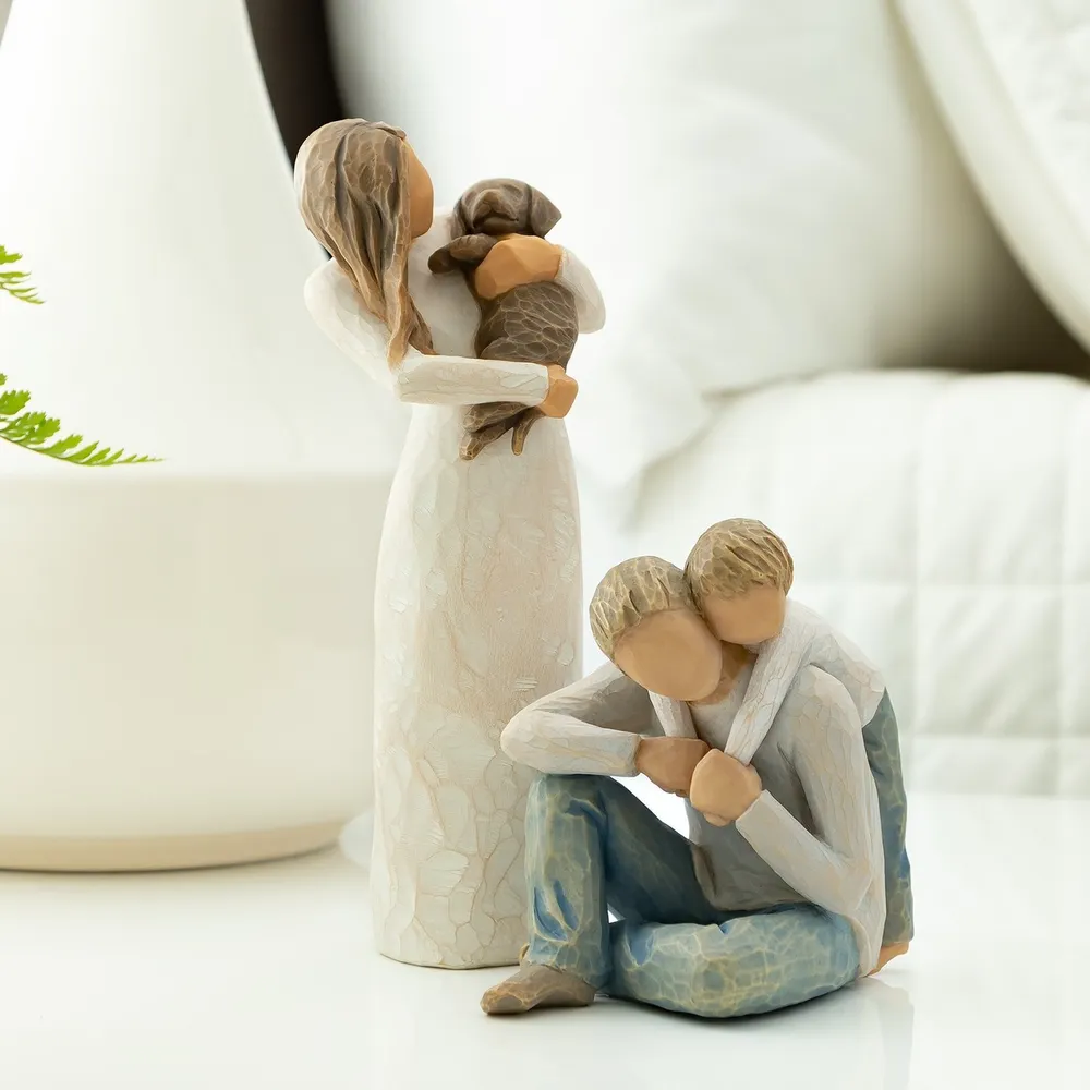 Willow Tree - Adorable You Dog (Dark)