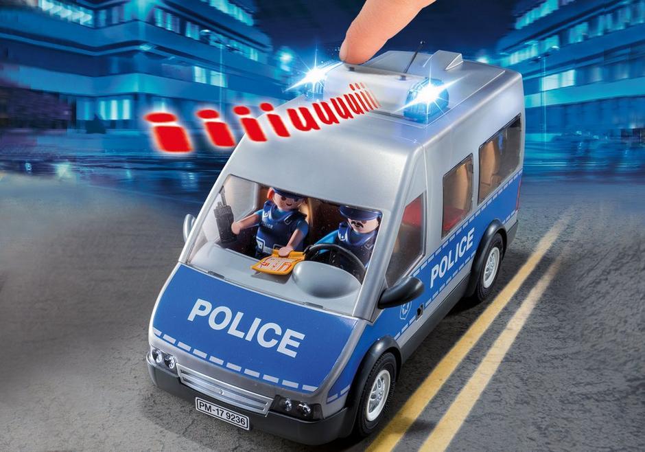 playmobil city action police van