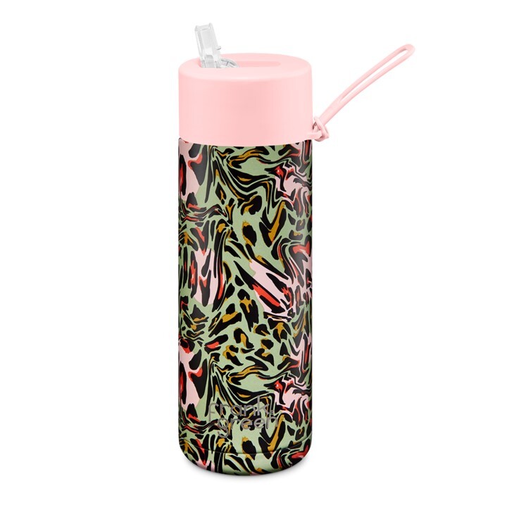 bottle lid with straw