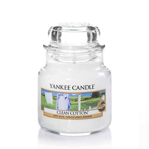 Yankee Candle Small Jar Clean Cotton