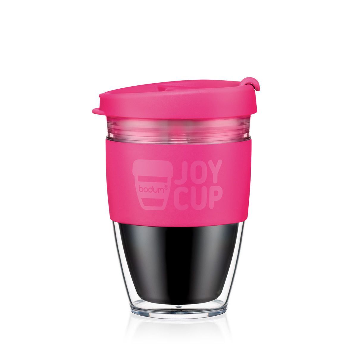 Bodum Glassware Joycup Travel Mug Pink