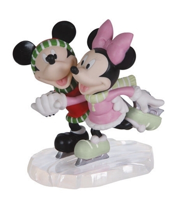 Precious Moments Disney Showcase Collection - Mickey and Minnie ice ...