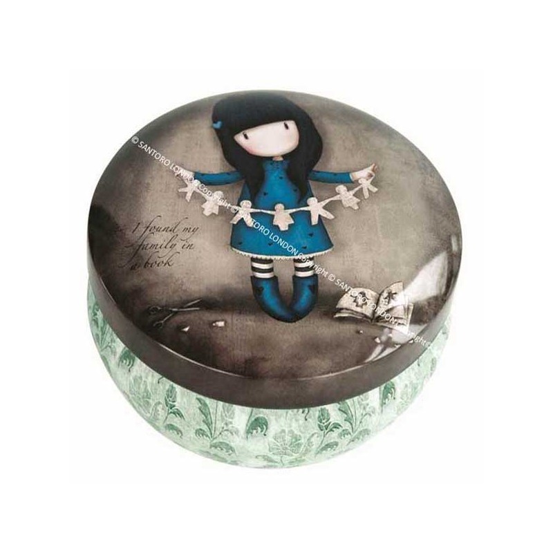 Santoro Gorjuss Trinket Tin Family Book 242FB