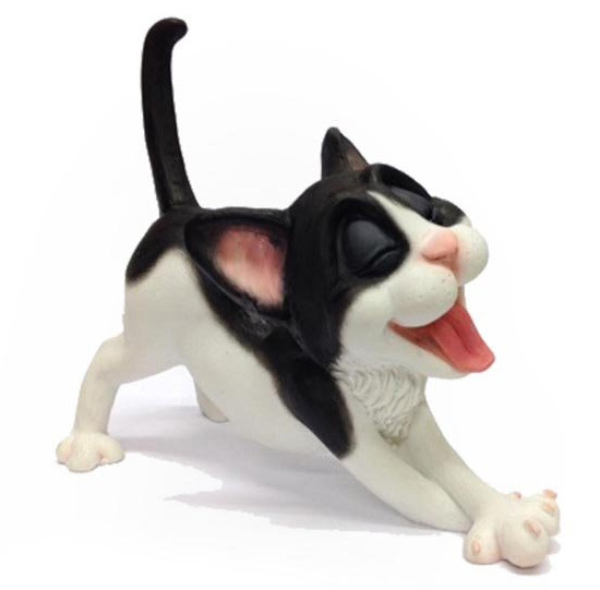 Pets with Personality - Little Paws - Misty Black & White Cat 3024LPM