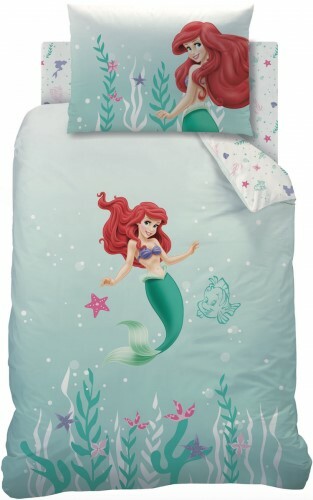 Disney Princess The Little Mermaid Quilt Cover Set Single Ariel
