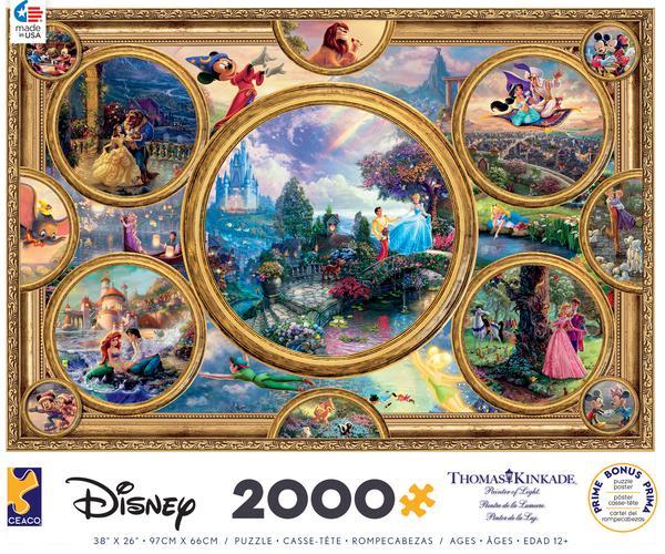 Disney　Kinkade　Thomas　2000pc　Disney　Classics