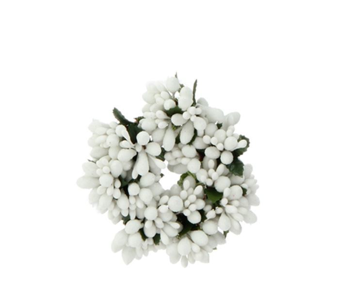 White berry candle rings sale