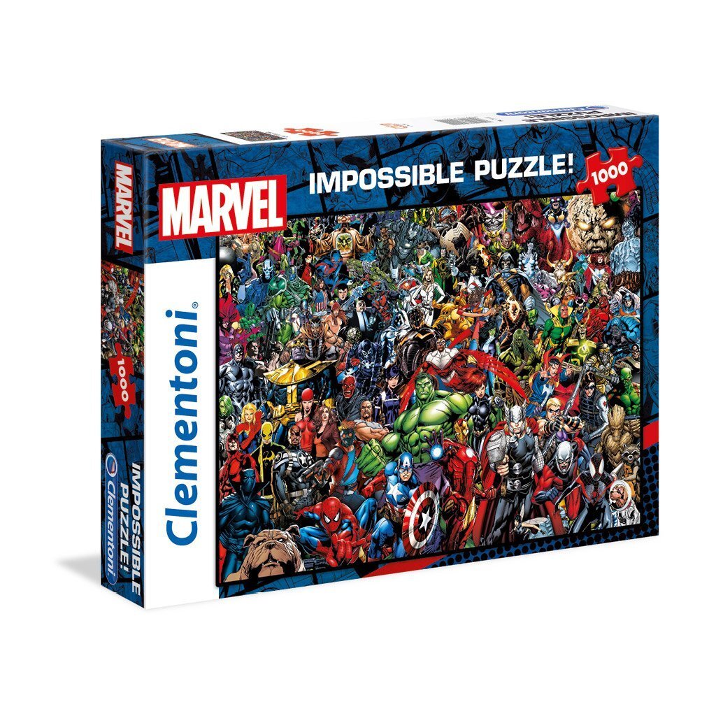 Puzzle Clementoni Impossible Puzzle 1000 pièces - DC Comics