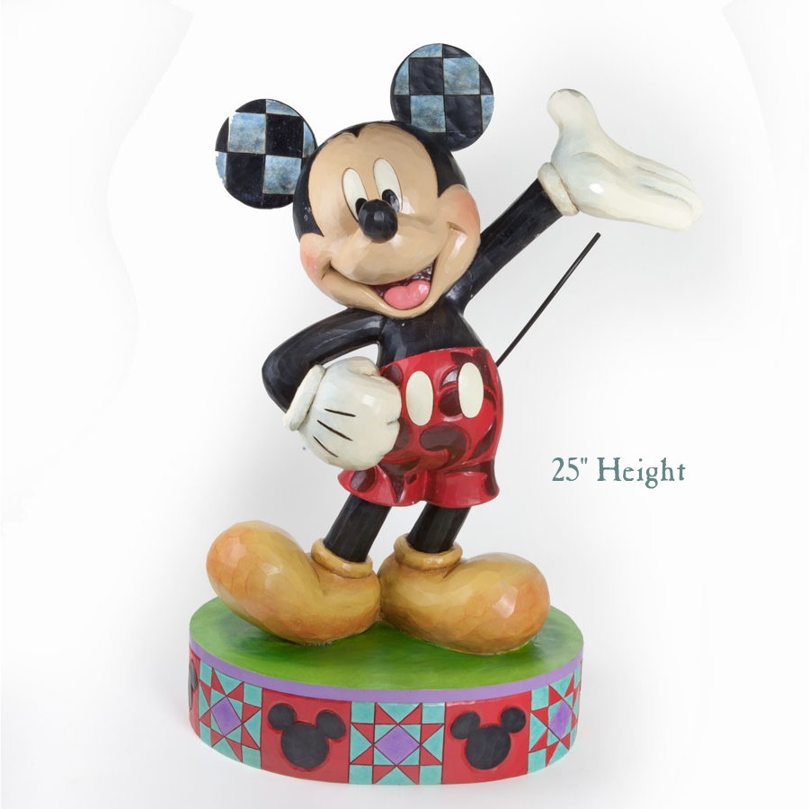 Jim Shore Disney Traditions - Extra Large Mickey Mouse Statue The