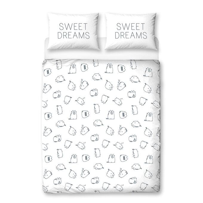 Pusheen Quilt Cover Set Double Sweet Dreams, Sweet Dreams Duvet Cover Set